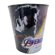 Marvel Avengers Thor Endgame 2019 Metal Popcorn Tin Trash Can Chris Hemsworth - £31.96 GBP