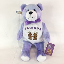 Holy Bears 2004 Purple Plush Amity The Friendship Bear John 15:13 w Tags... - $9.89