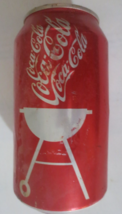 Coca-Cola with Grill Summer 2009 Can Tab on empty some fading and scratches - $0.99