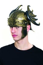 HMS Men&#39;s Winged Roman Helmet, Gold, One Size - £11.90 GBP