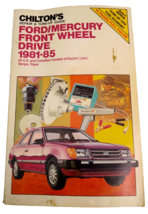Chilton&#39;s Repair Manual Ford Mercury FWD 1981-85 Escort Lynx Tempo Topaz... - $6.78