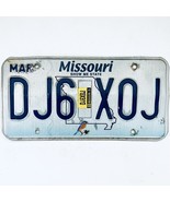 2015 United States Missouri Bluebird Passenger License Plate DJ6 X0J - $267.21 MXN