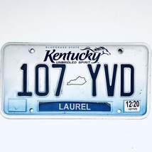 2020 United States Kentucky Laurel County Passenger License Plate 107 YVD - $11.77