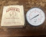 Winters P9S901406 2" Dial P9S - 90 Series Gauge 0-100 PSI 409M NOS - $5.94