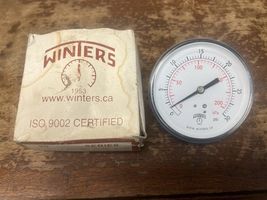 Winters P9S901406 2" Dial P9S - 90 Series Gauge 0-100 PSI 409M NOS - $5.94