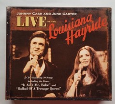Live at the Louisiana Hayride: Johnny Cash &amp; June Carter (CD, 2006, 2 Disc Set) - £15.87 GBP