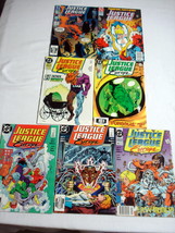 7 Justice League Europe DC Comics #2, #9, #10, #12, #13, #29, #49 VF 198... - $9.99