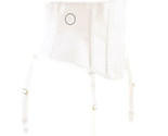 AGENT PROVOCATEUR Womens Waspie Elegant Solid Soft White Size M - $123.29