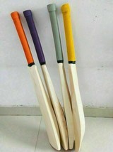 Plain Custom made English Willow Cricket Bat + Free MRF Genius Bat Stick... - £110.80 GBP