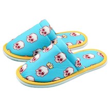 Chochili Women Crown Skull Home Slippers Blue White Lightweight Silent W... - £7.69 GBP