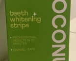 Zimba Coconut 28 Teeth Whitening Strips 14 Treatments Enamel Safe - £11.35 GBP