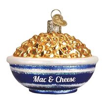 Old World Christmas Bowl of Mac and Cheese Glass Ornament 32258 FREE BOX... - $14.79