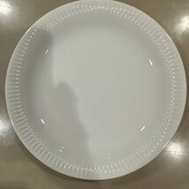 LENOX PROFILE 1pc LUNCHEON PLATE 9“ WHITE EUC - $16.55