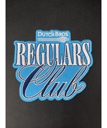 Dutch Bros Regulars Club Large Blue Patch 3.5” x 4” Embroidered - €17,10 EUR