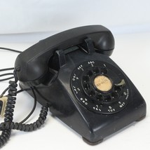 Bell Western 500 Electric Black Desk Rotary Phone Vintage 1960&#39;s - £23.36 GBP