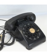 Bell Western 500 Electric Black Desk Rotary Phone Vintage 1960&#39;s - £22.99 GBP