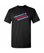 Mendota Madison Monona - Wisconsin Lake Badger State T Shirt - Small - B... - £19.10 GBP