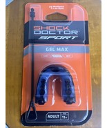 Brand New Shock Doctor Adult 11+  Gel Max Mouth Guard Sports Football Ho... - $198.39 MXN