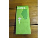 Vintage 1969 Standard Oil Illinois Travel Brochure Map - £15.57 GBP