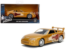 Slap Jack&#39;s Toyota Supra Gold &quot;Fast &amp; Furious&quot; Movie 1/32 Diecast Model ... - $59.99