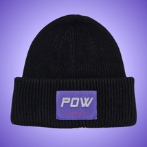 Cordova Hat Beanie Onyx 100% Merino Wool The Pow Knit Outdoor Winter Sporty - £93.67 GBP