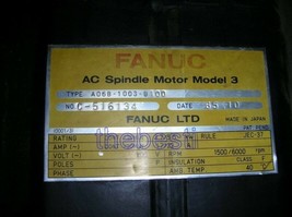 1 PC Used Fanuc A06B-1003-B100 AC Spindle Motor In Good Condition - $1,134.90