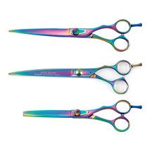 Rainbow Groomer Barber Stylist Shears Pro Scissors Remarkable Value Sets... - $75.90+