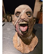 Halloween Mummy Rubber Latex Mask From Caretas Zombie Scary Mask  - $42.03 CAD