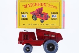 1960&#39;s Matchbox King Size K-2 Muir Hill Dumper in box - £105.17 GBP