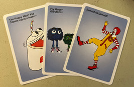 McDonald’s Replacement Memory Game Cards Hamburglar, Fry Guys, Happy Meal Kid - £5.86 GBP