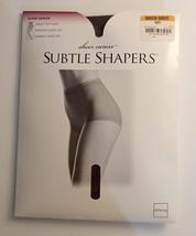 Subtle Shapers Pantyhose Sz Queen Short Taupe Girdle for Panty Sheer Leg... - $12.50