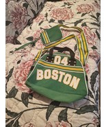 Boston Celtics Jersey Style Mini Shoulder Bag Gym Satchel With Change Pu... - $368.87 MXN