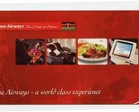 Kenya Airways A World Class Experience Booklet 2002 - $17.82