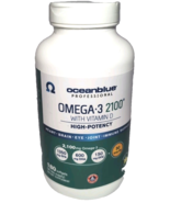 OceanBlue Omega-3 2100 Vitamin D Natural Fish Oil 180ct - $674.66 MXN