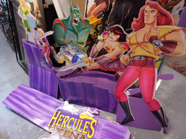 Hercules &amp; Xena The Battle for Mount Olympus theater cardboard cutout display - £42.57 GBP