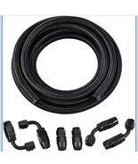Evil Energy 10AN 12ft Nylon Braided CPE Oil Gas Fuel Line Kit End Aluminum - €42,41 EUR
