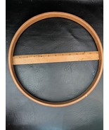 1940 Slingerland 12 In Cloud Badge Snare Drum Bottom Hoop Wood Maple Rep... - $68.30