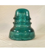 AQUA HEMINGRAY No 40 GLASS INSULATOR - $7.91
