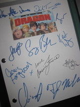 How to Train Your Dragon Signed Movie Film Script Screenplay X11 Autograph Jay B - £15.79 GBP