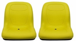 John Deere Pair(2) Yellow Seats fit Gator 4X2HPX 4X4HPX and 4X4Trail HPX Series - £179.62 GBP