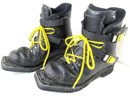 Asolo Extreme Plus 75mm Telemark Leather Ski Boots 3-Pin Size 8 Us Mens 26 Mondo - £87.43 GBP