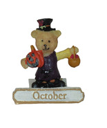 Perpetual Monthly Calendar Avon Teddy Bear Days October Replacement 2002... - $9.89