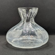 Sea Glasbruk &quot;Glass Bag&quot; Vase by Rune Strand, 1970s Vintage Swedish - £17.71 GBP