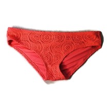 Aerie Size Small Orange Crochet Overlap Swim Bikini Bottoms - £6.02 GBP