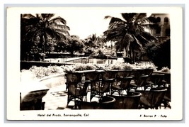 RPPC Hotel El Prado Barranquilla Columbia UNP Postcard W8 - £15.82 GBP