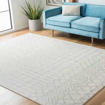 Safavieh Tulum Collection Area Rug - 8&#39; X 10&#39;, Ivory &amp; Light Grey,, Tul270D - £122.49 GBP