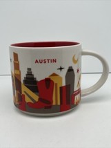 Starbucks Austin Texas You Are Here 2014 Collectible Coffee Tea Mug 14oz Country - £12.60 GBP