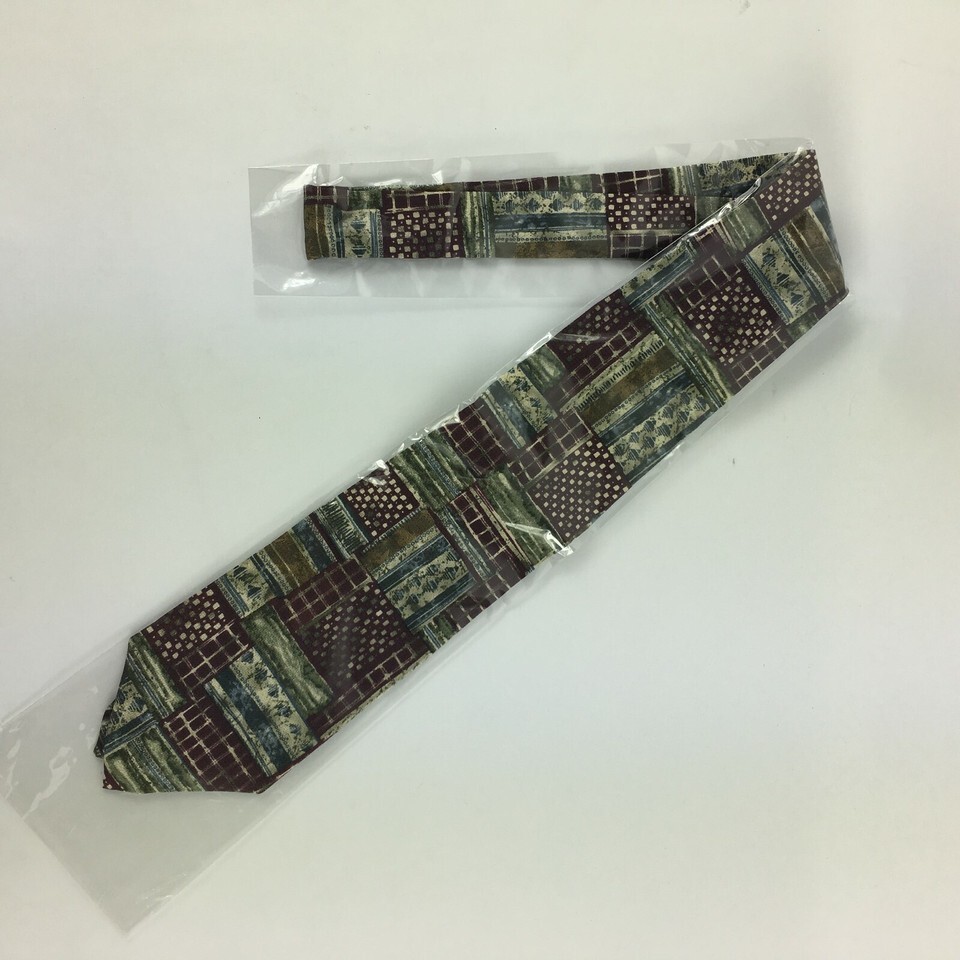 Genuine xAndrini 100% Silk Handmade Stylish Formal/Casual Tie Multi Colo... - $13.85