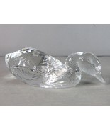 Vintage Estate Decorative Baccarat Crystal Duck Paper Weight E870 - $848.07 MXN