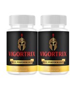 2-Pack Vigortrix Pills, Natural Energy &amp; Stamina Support for Men - 120 C... - $37.02 CAD